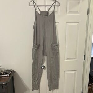 Gray Women's Jumpsuit